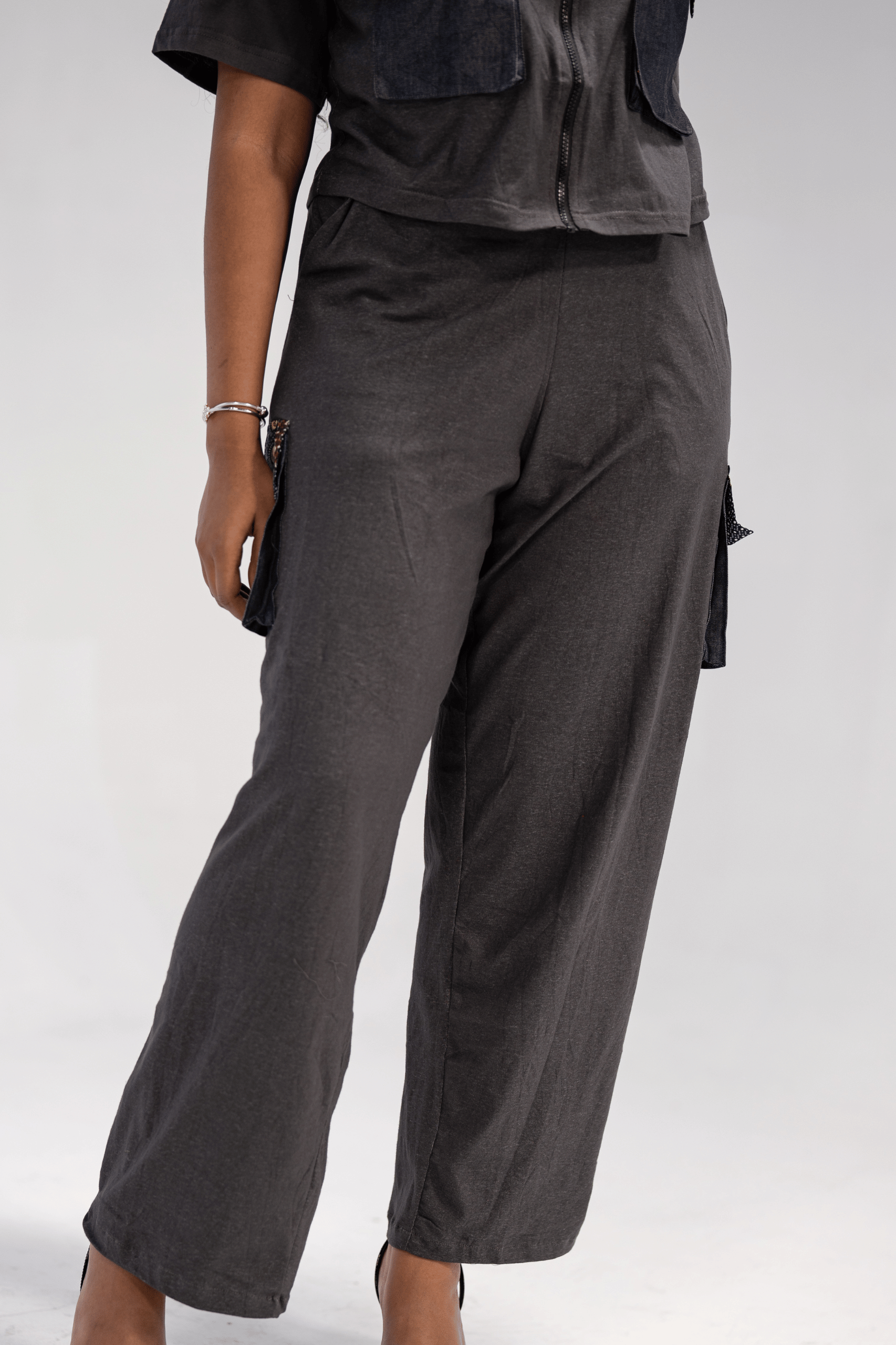 Akira Women's African Print Top and Pant (Mudcloth Cotton)