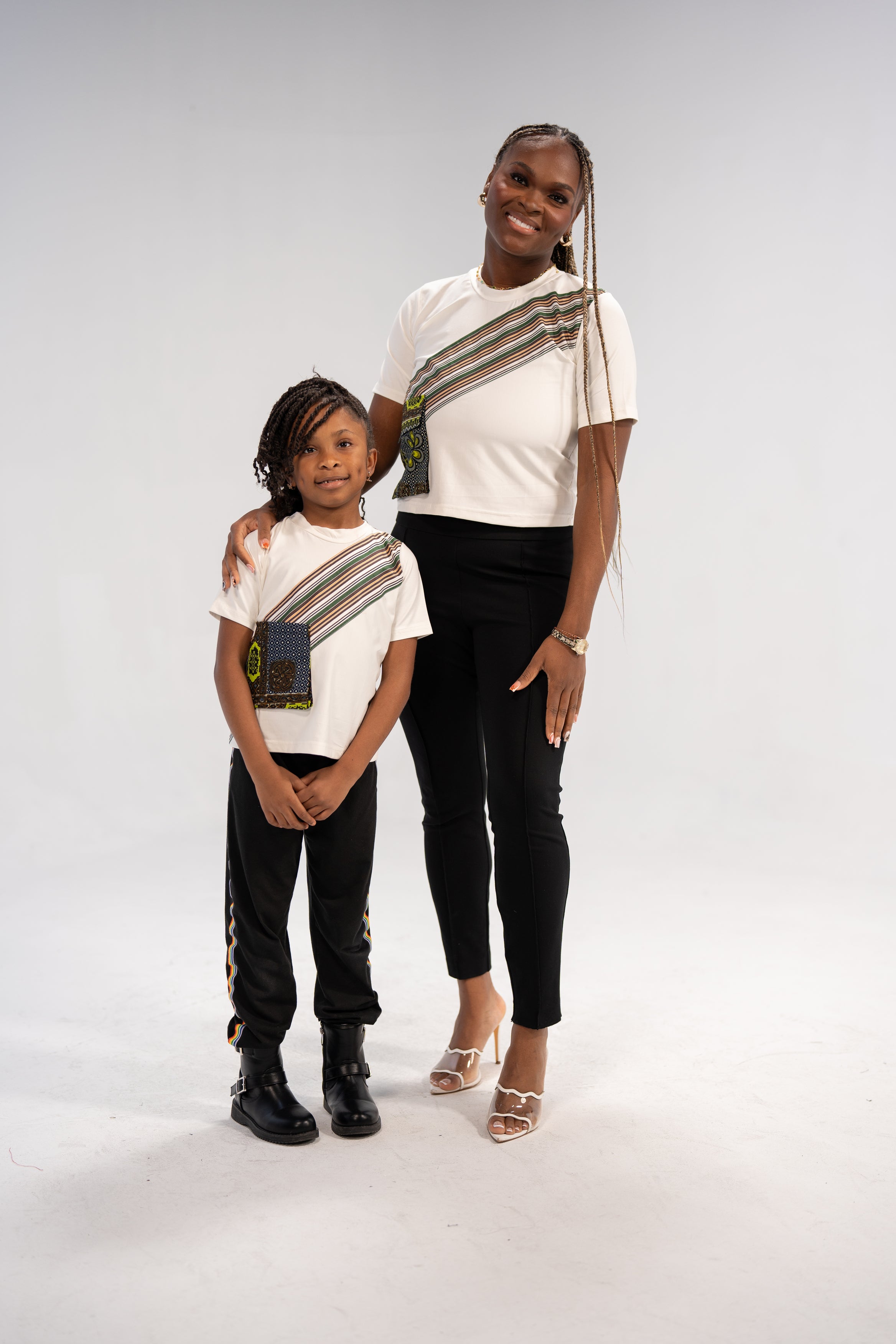 Debisi Kid's African Print Top (Print Patchwork)