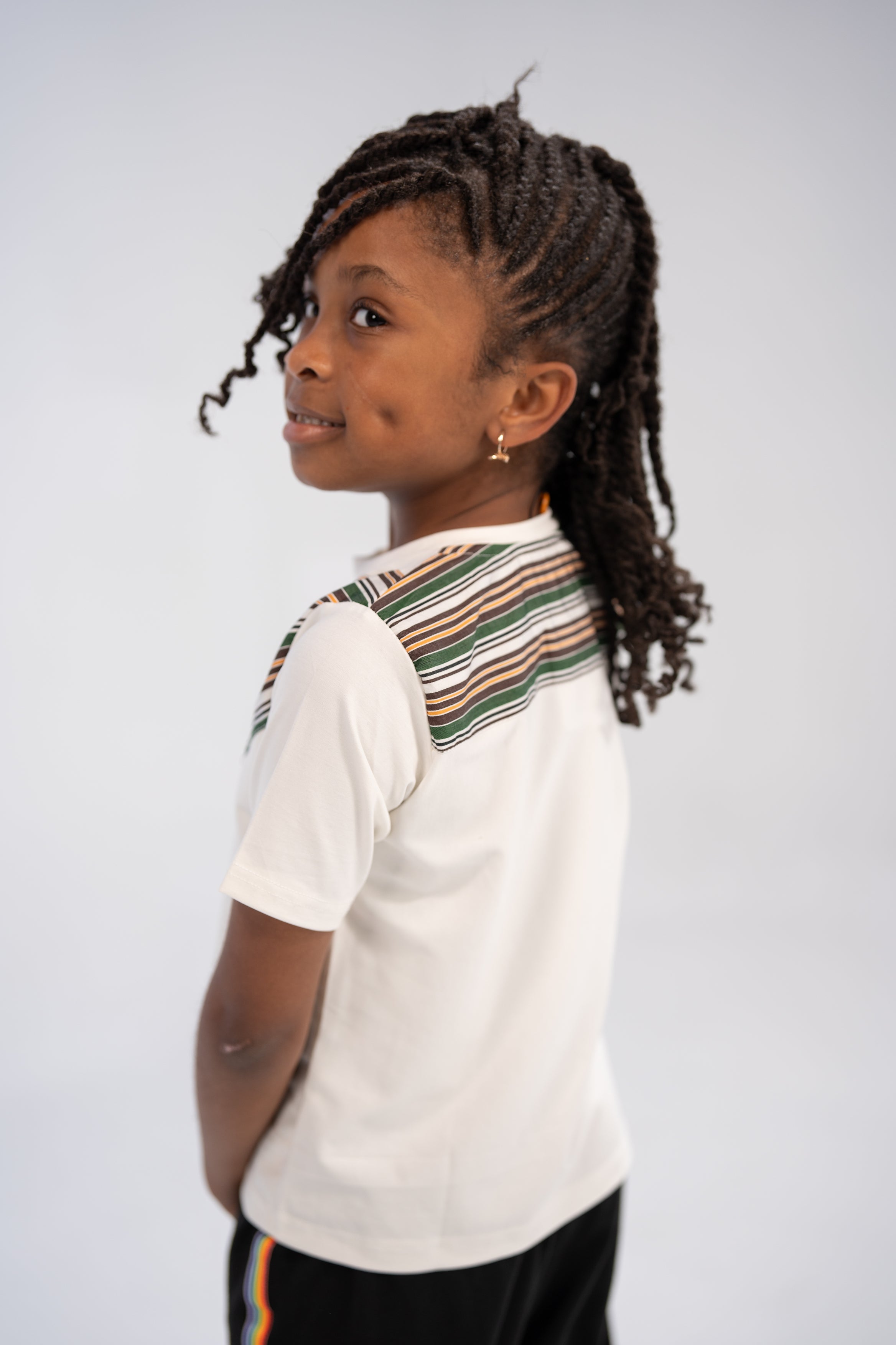 Debisi Kid's African Print Top (Print Patchwork)