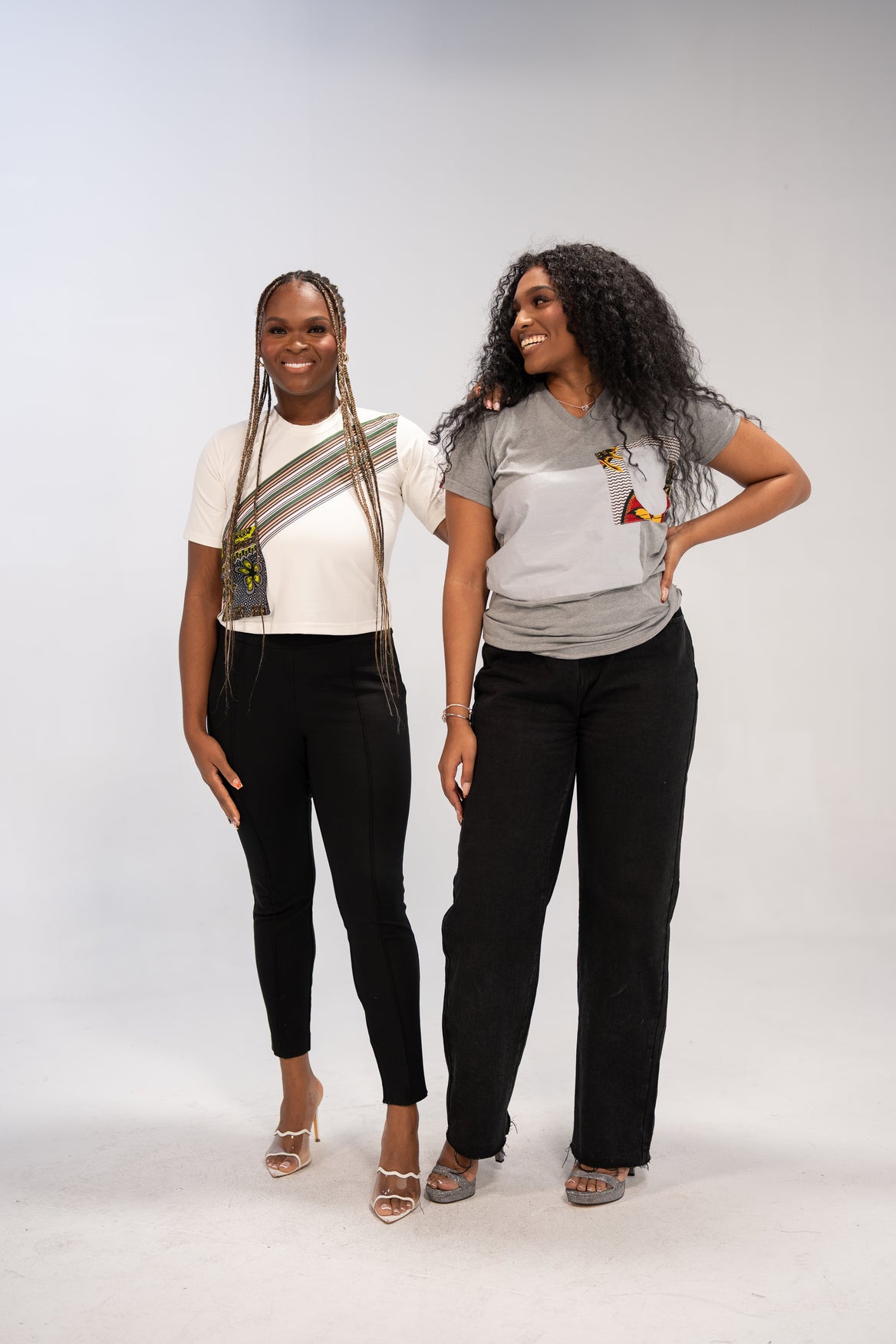 Chinelo Women's African Print Top (Print Patchwork)