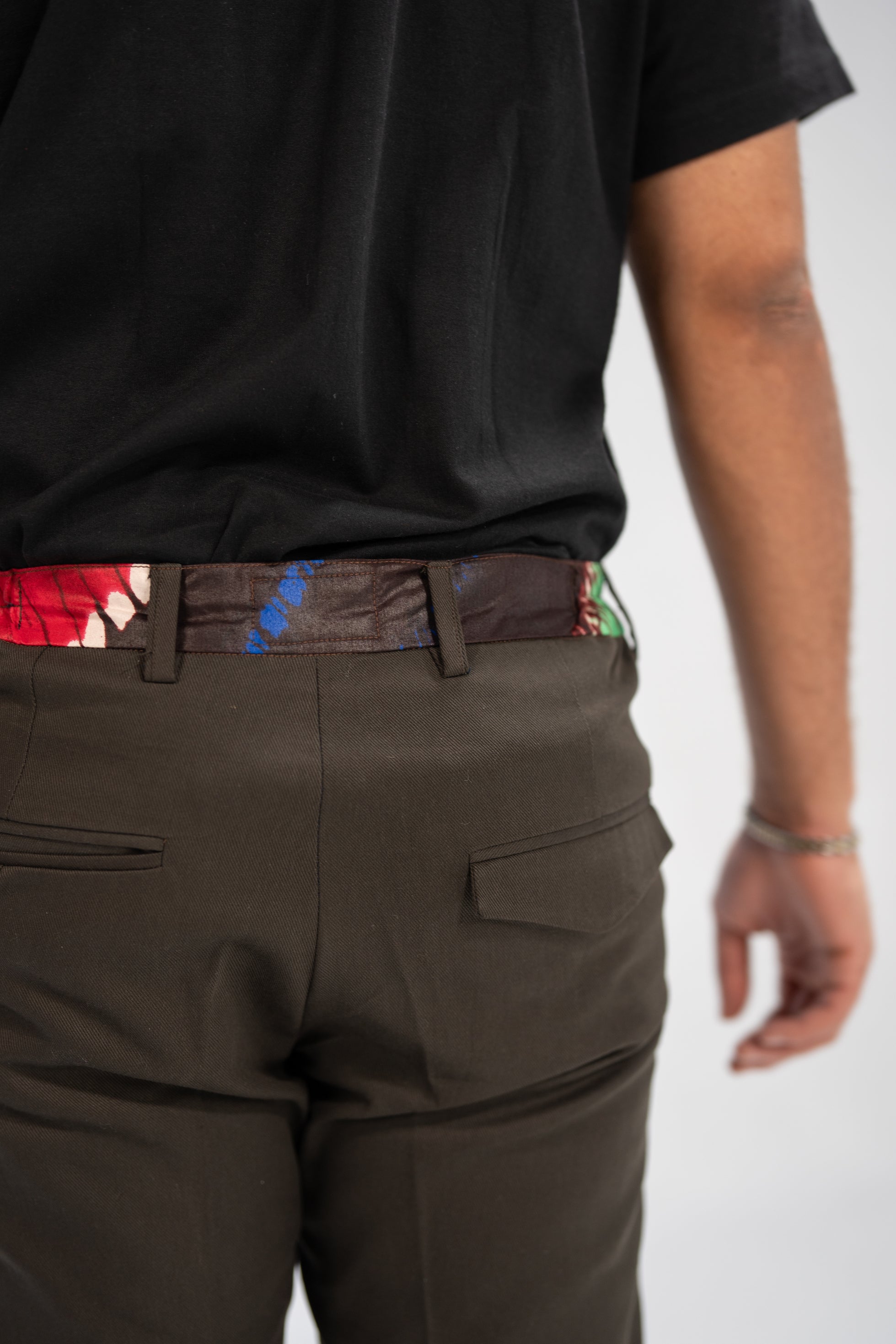 Remi Men's African Print Trousers (Adire on Cotton)