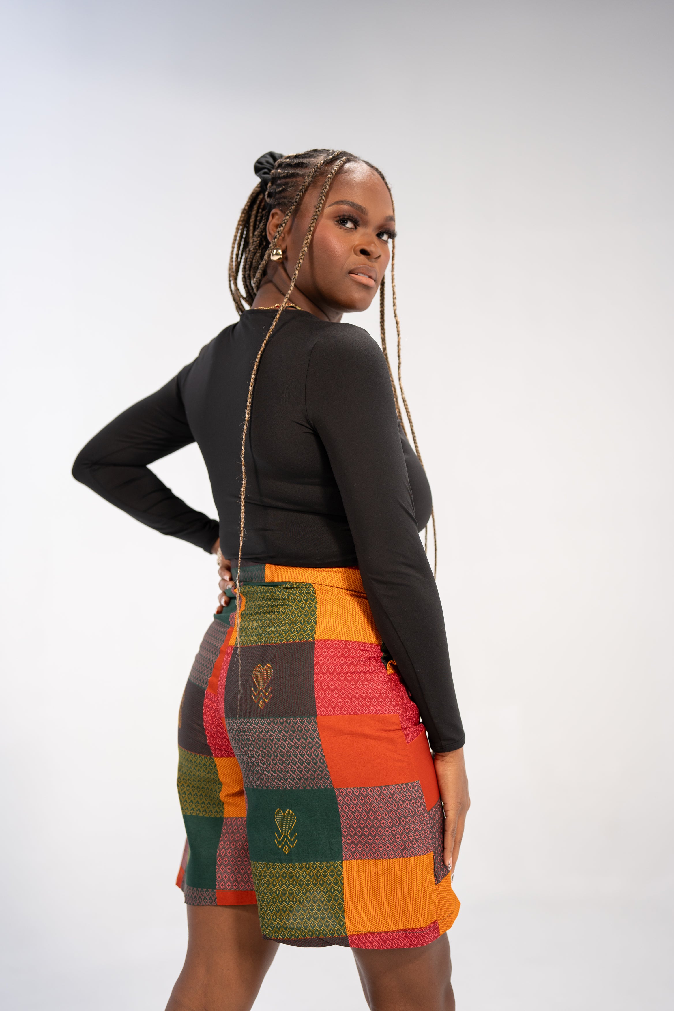 Nike Women's African Print Shorts (African Prints)