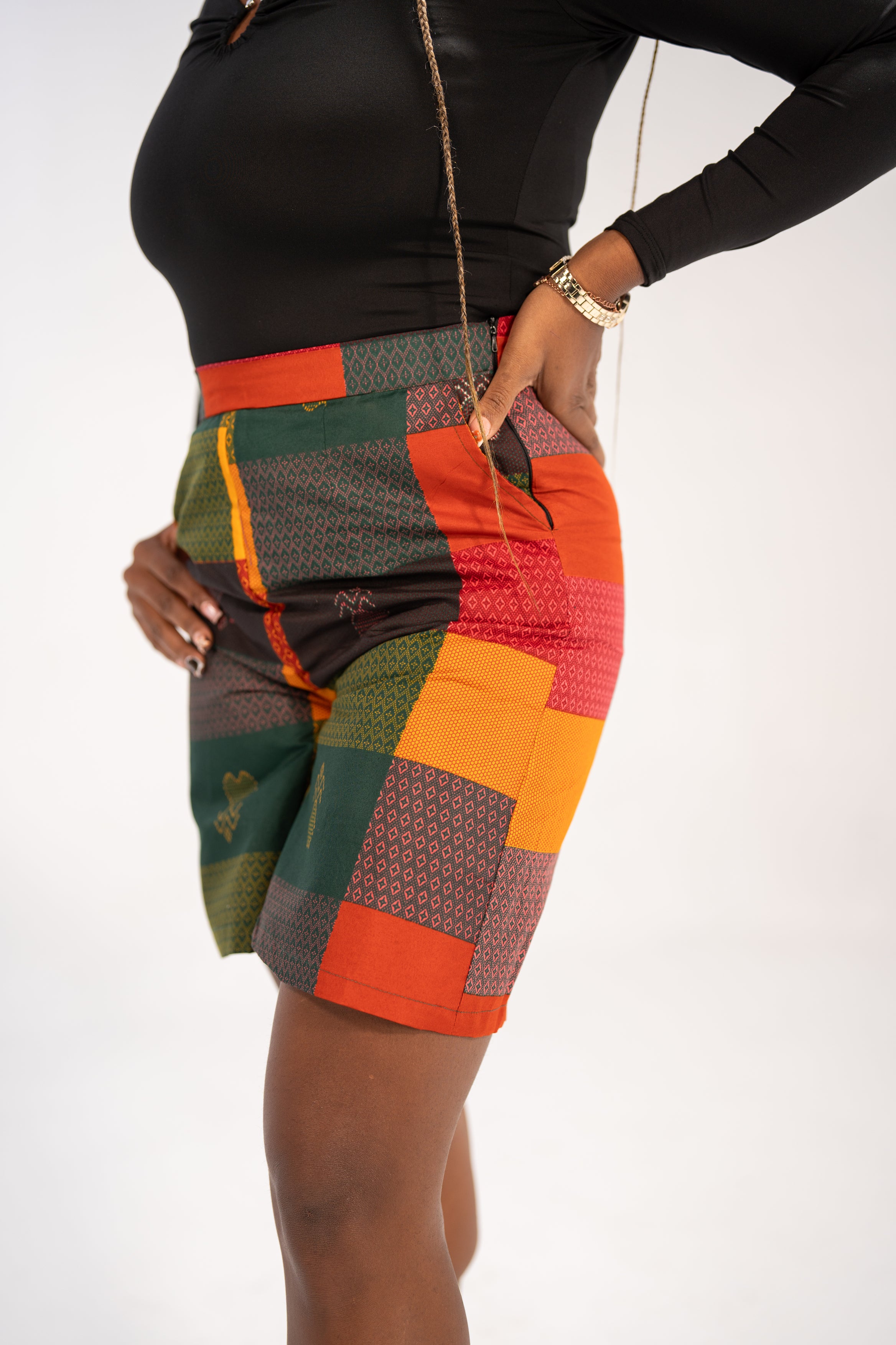 Nike Women's African Print Shorts (African Prints)