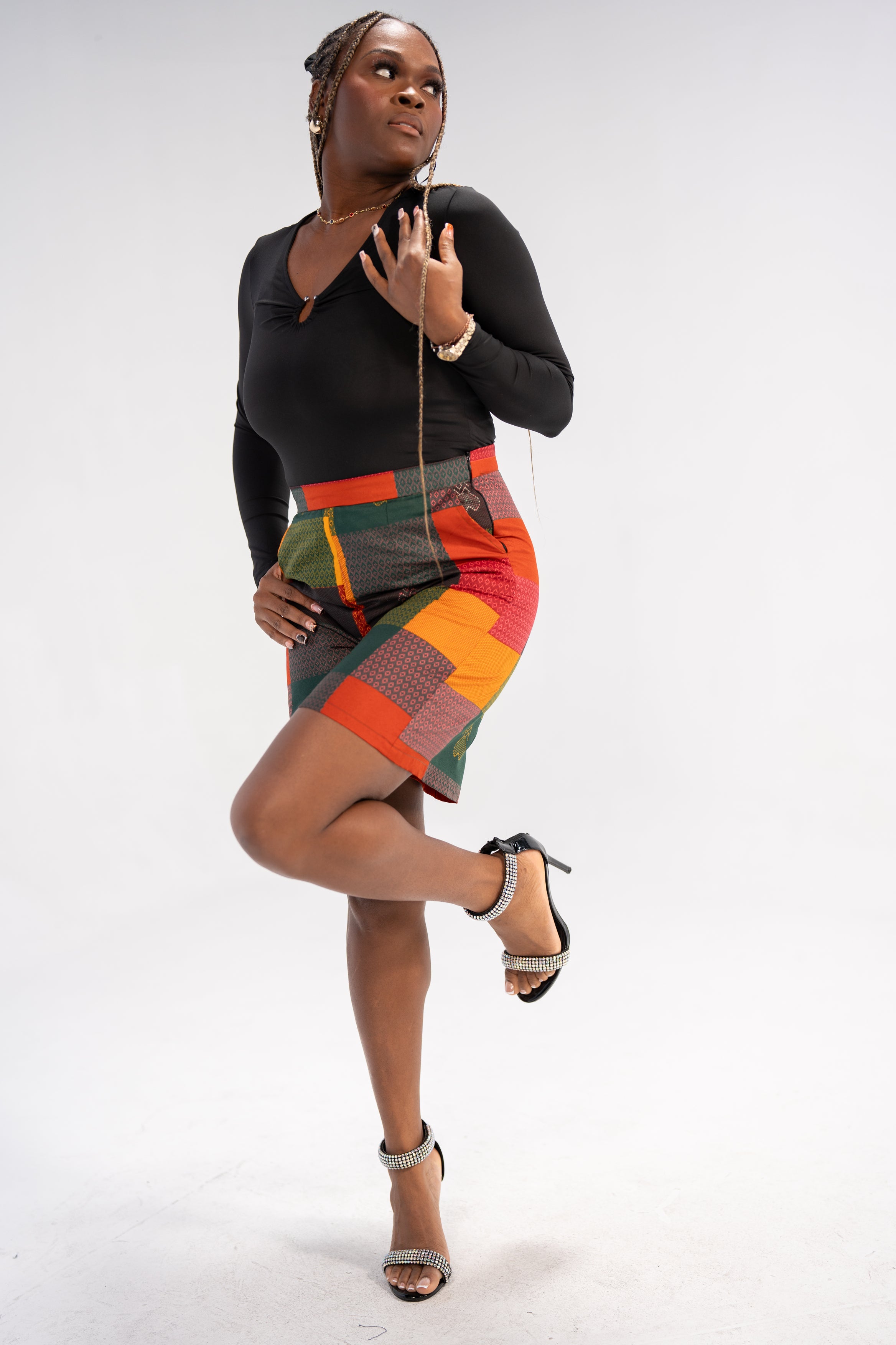 Nike Women's African Print Shorts (African Prints)