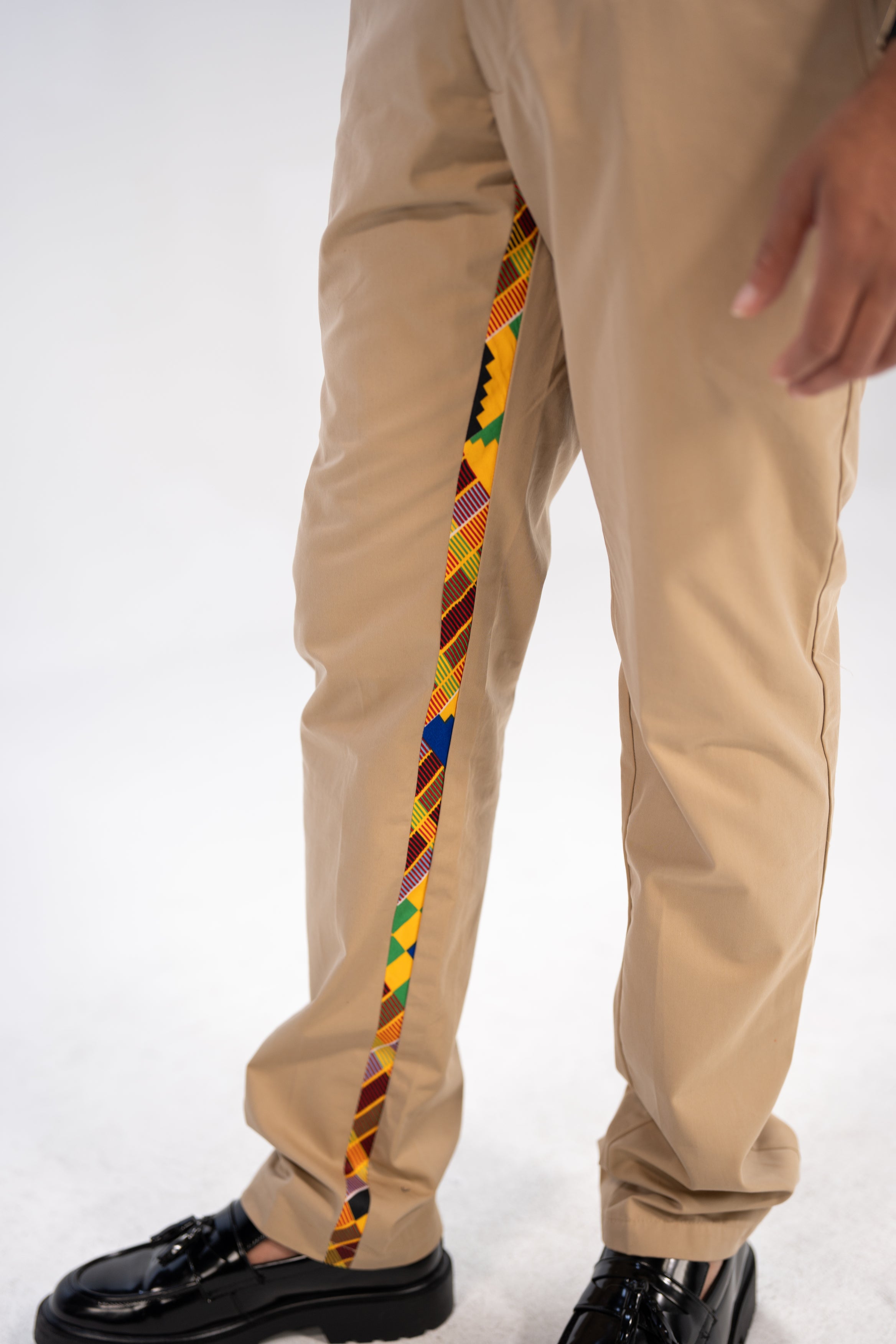 Debare Men's African Print Trousers (Kante on Cotton)