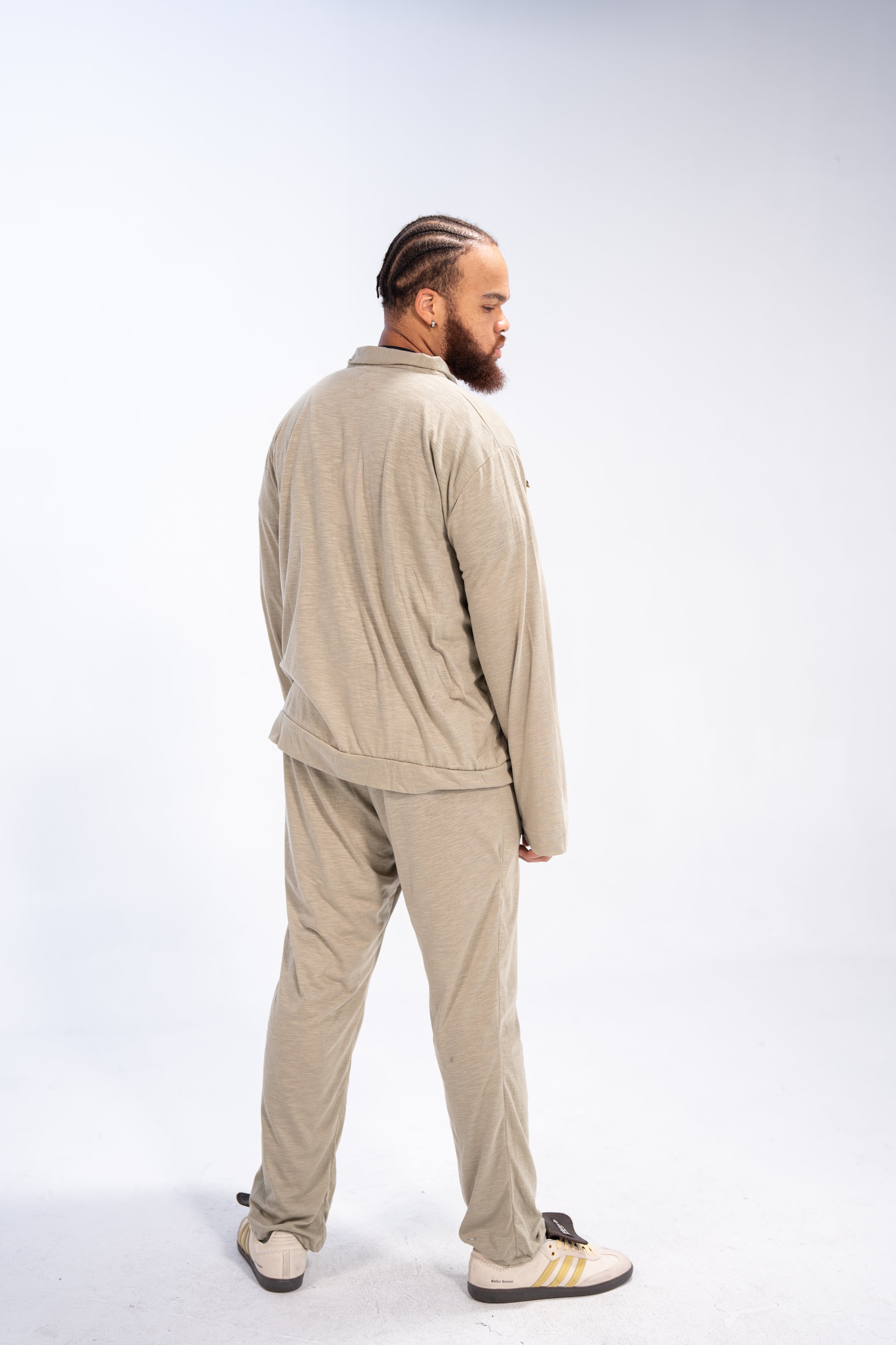 Jabari Men's African Print Top and Pant ( Print on Cotton)