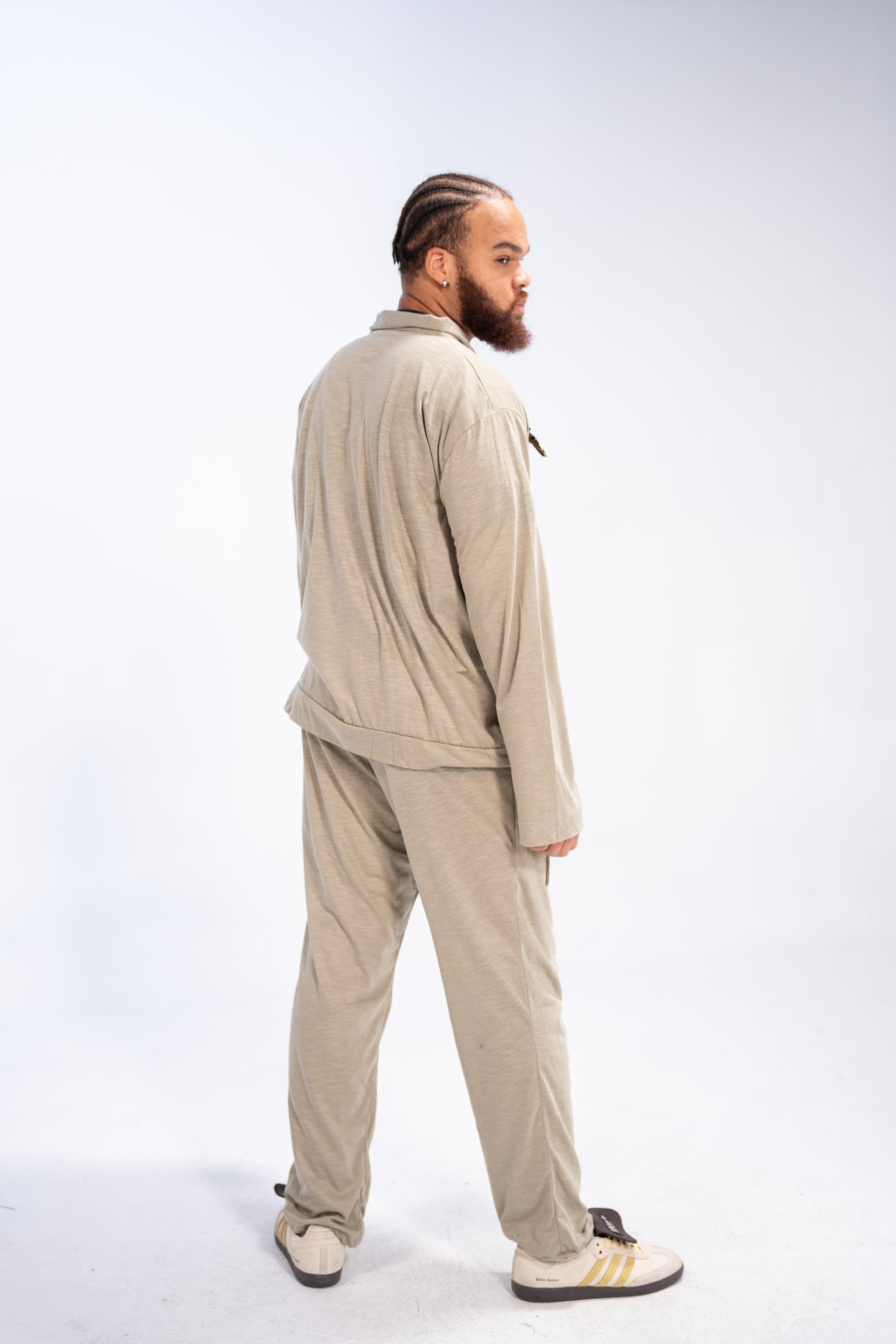 Jabari Men's African Print Top and Pant ( Print on Cotton)