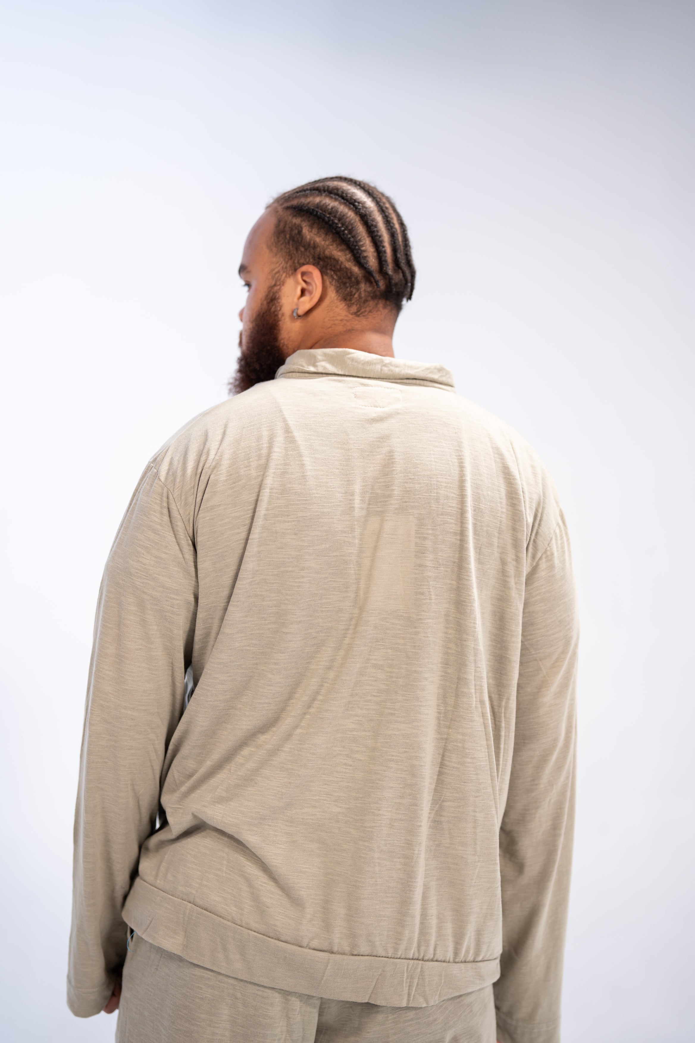 Jabari Men's African Print Top and Pant ( Print on Cotton)