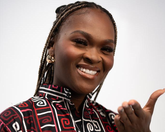 Ijeoma Women's African Print Maxi Dress (Abstract Geometric)