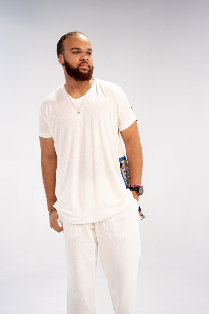 Rotimi Men's African Print Shirt (Print on Cotton)