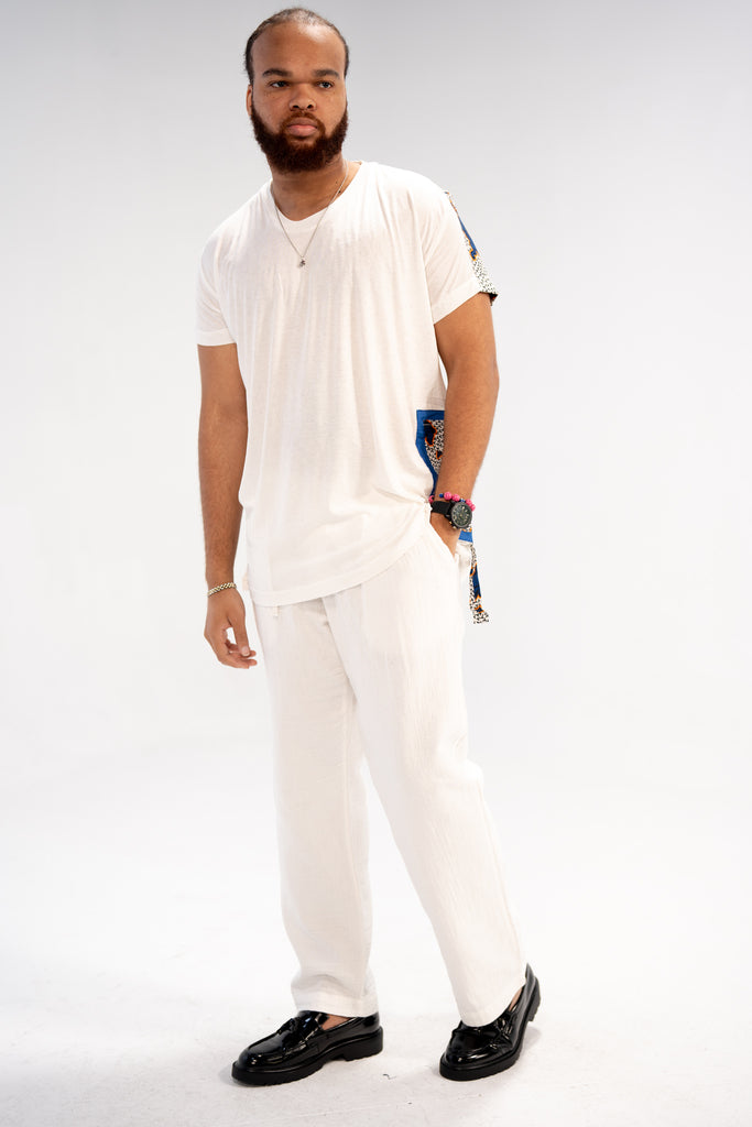 Rotimi Men's African Print Shirt (Print on Cotton)