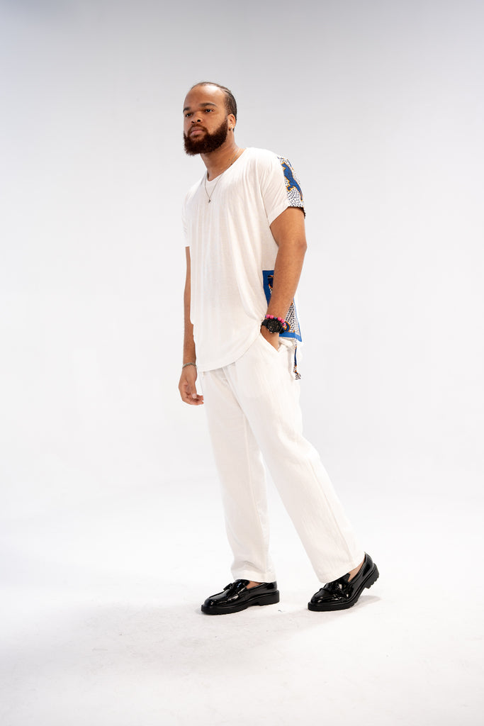 Rotimi Men's African Print Shirt (Print on Cotton)