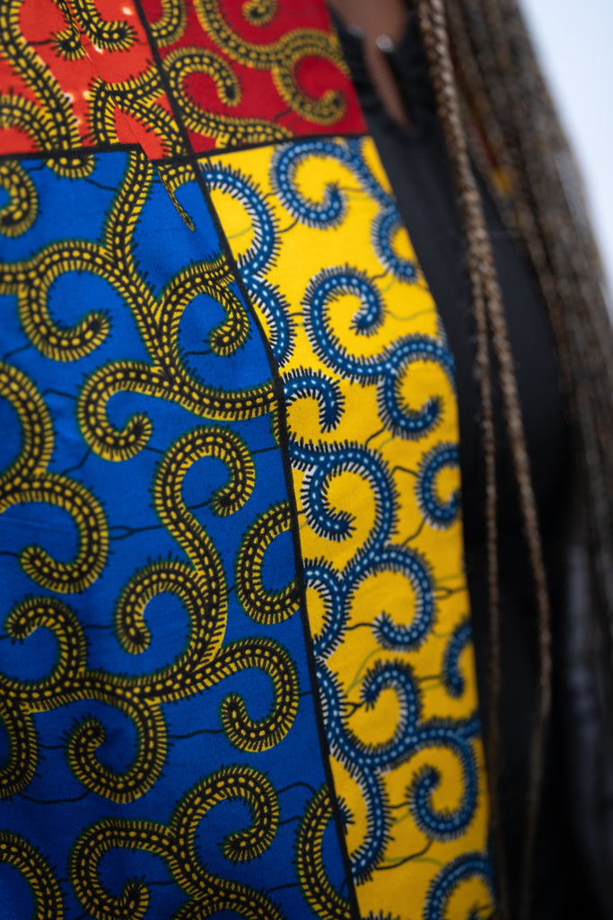 Ashanti Women's African Print Jacket (Ankara Print)