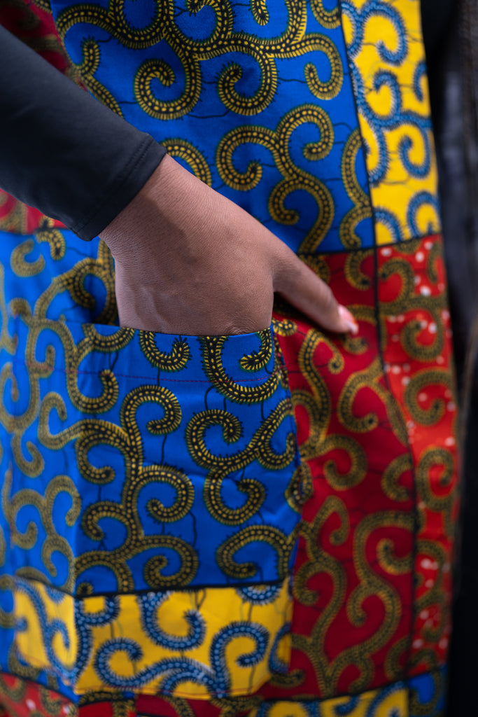 Ashanti Women's African Print Jacket (Ankara Print)